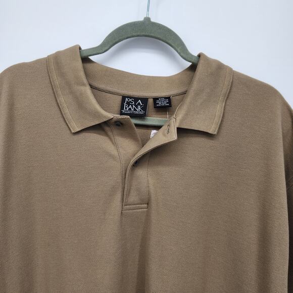 NWT Jos. A. Banks Dark Olive Big & Tall Knit Polo Men's XXL - Picture 3 of 8